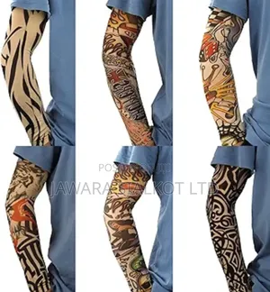 Tattoo Arm Sleeves To Cover Arms 01 Pair Sun Protection Stretchable