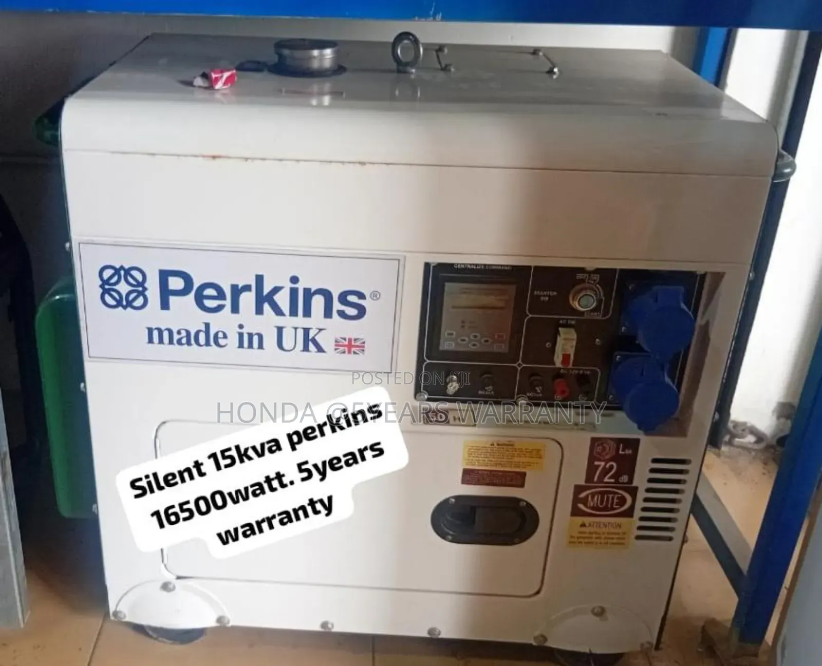 Affordable and Hard Perkins 15kva 16500watt Diesel Generator