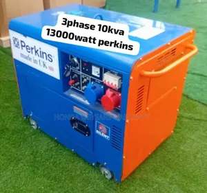 Quality and Power Perkins 3phase 10kva 13000watt Diesel