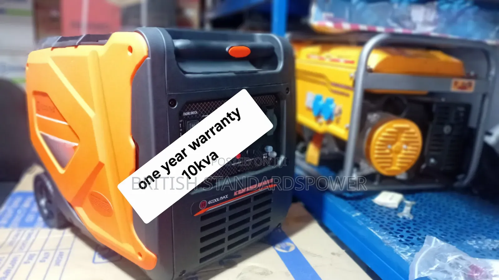 Low Noise Portable Ecoolmax 10kva Inverter Generator