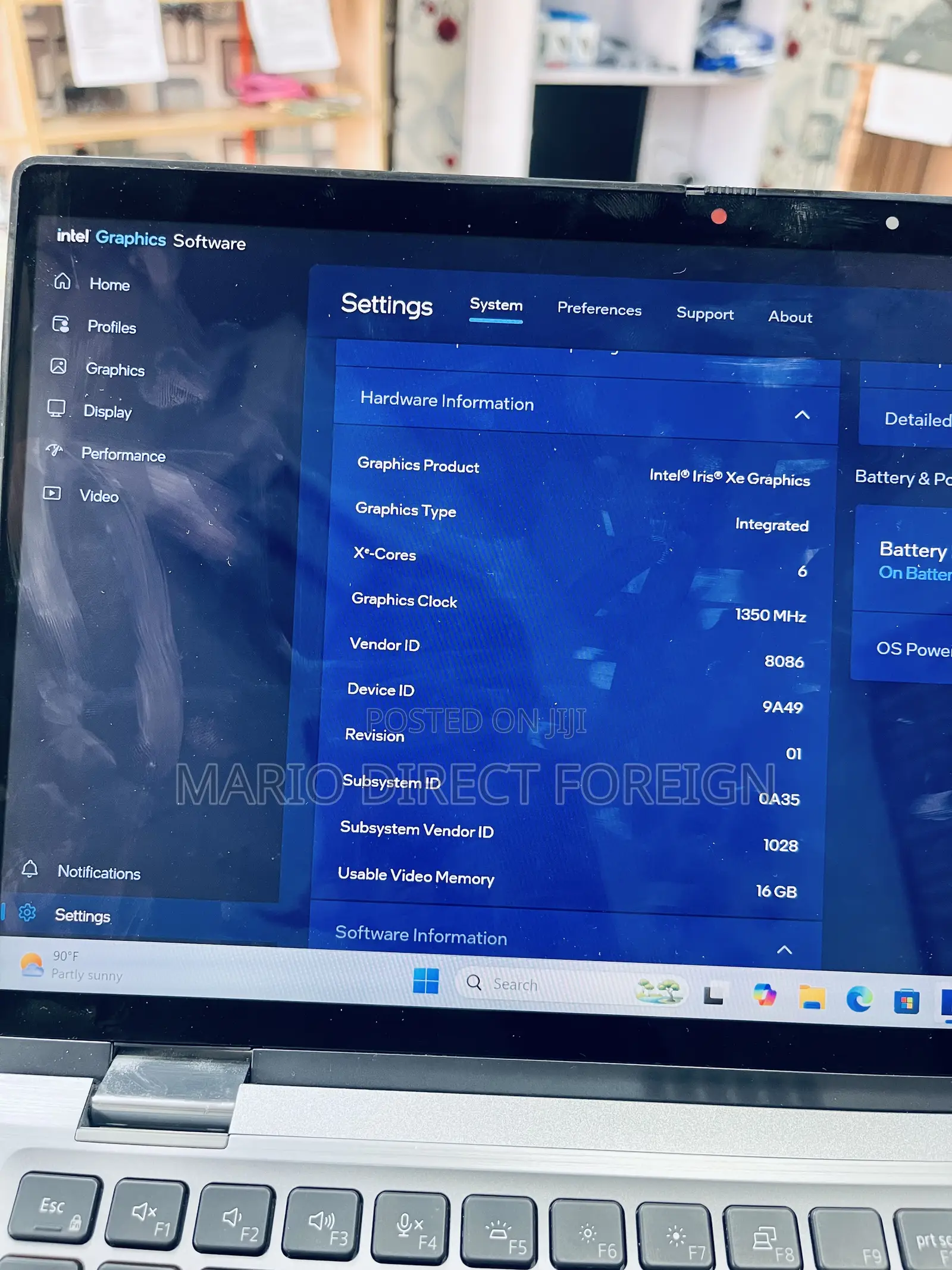 Laptop Dell Latitude 7320 32GB Intel Core i7 SSD 512GB