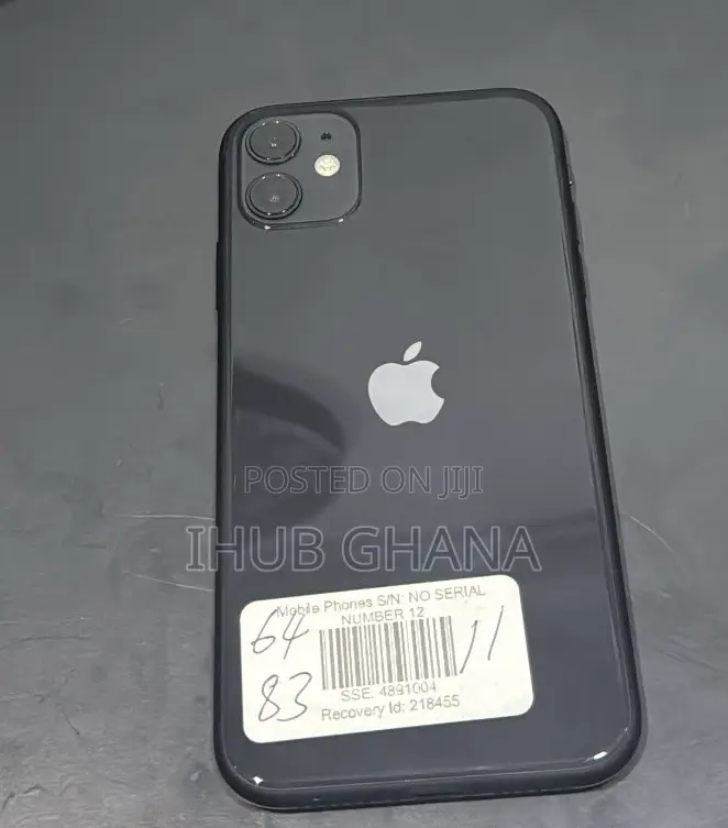 Apple iPhone 11 128 GB Black