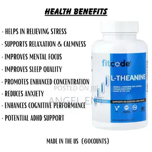 Fitcode L-Theanine 200mg (60ct)