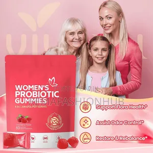 Women Cranberry Probiotic Gummies - Vaginal Ph Balance