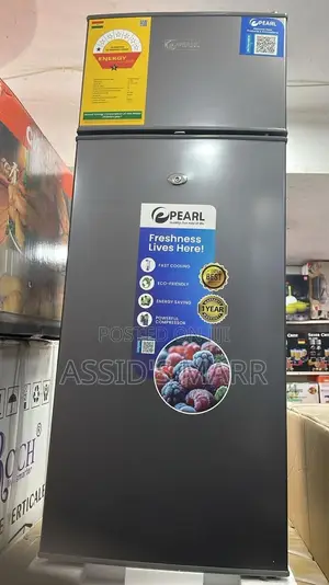 Perl 81l Double Door Fridge