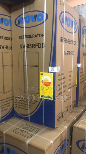 Novo 195l Double Door Fridge