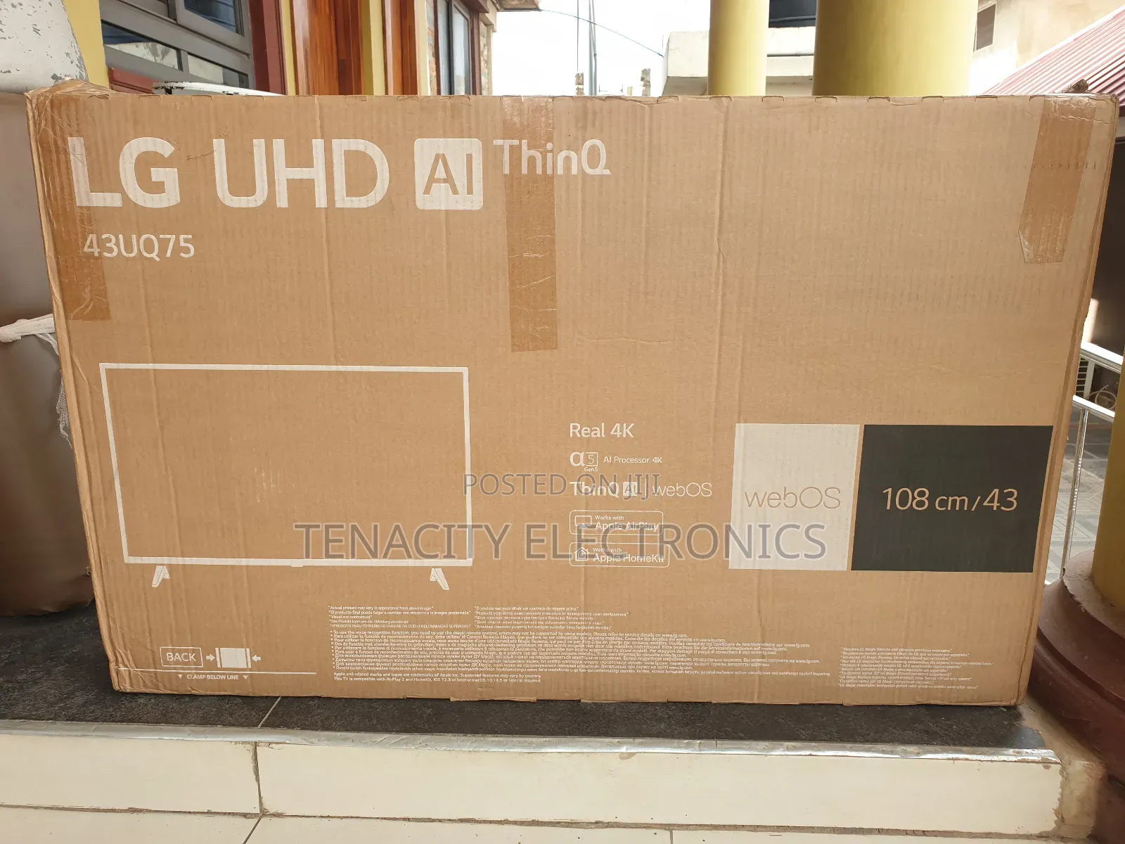 New 43 Lg Uhd Hdr Smart Satellite Tv
