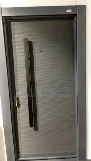 One And A Half Security Door, Stone Finish, Turkish Security Door