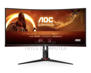 Aoc 34 Inches Uwqhd Curved 180hz Monitor