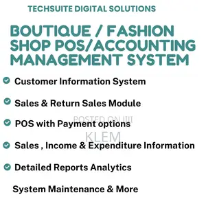 Fashion / Boutique Shop Pos , Inventory Accounting Management System