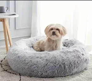 Round Colorful Dog and Cat Bed (Medium Size)