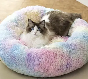 Round Doughnuts Cat Bed ( Small Size)