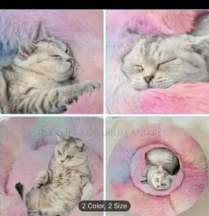 Round Doughnuts Cat Bed ( Small Size)