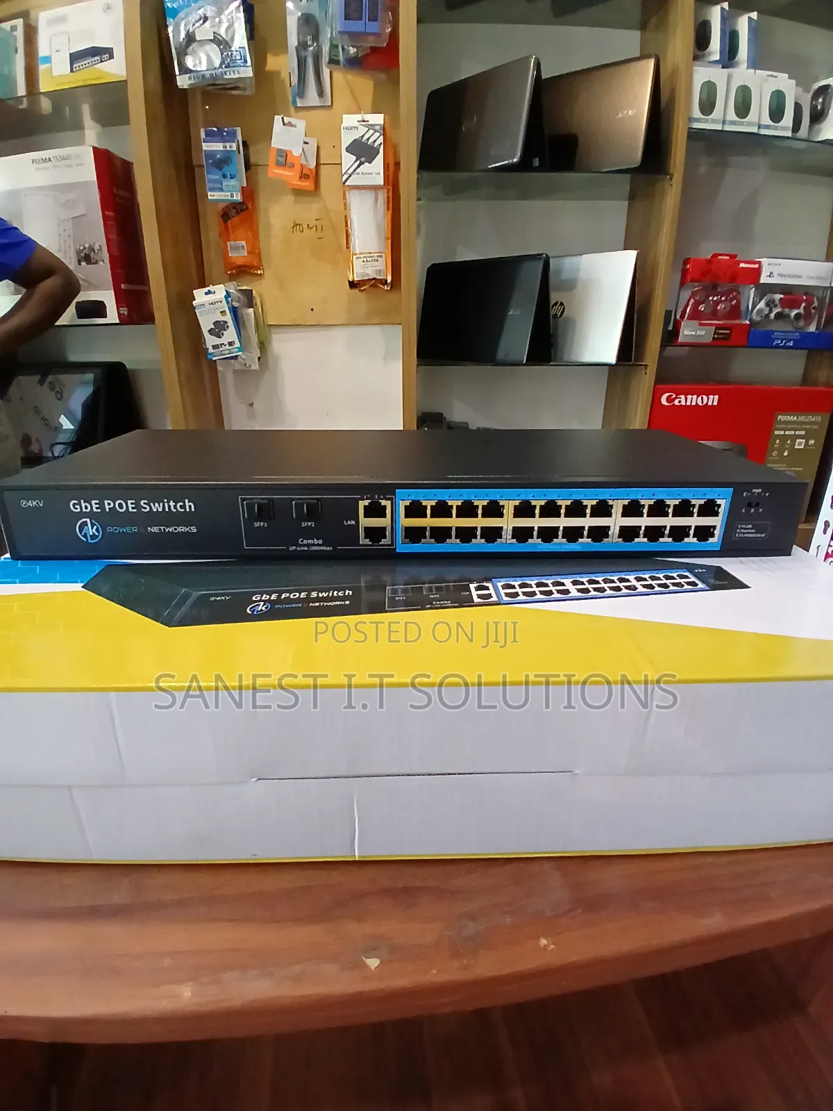 24 Port Ai Smart Poe Switch