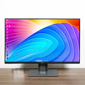 Dell 27" Usb C Ips Edgeless Display Wide Monitor.