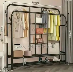 Multipurpose Clothes ,Shoes And Hanger With Shelves