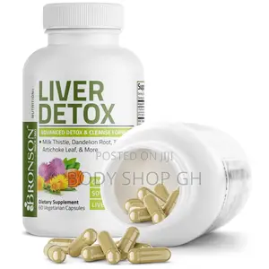 Liver Detox Formula -With Milk Thistle, Dandelion, Turmeric, Artichoke