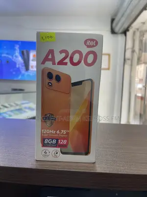 New Itel A200+ 128 GB Black