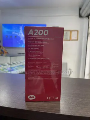 New Itel A200+ 128 GB Black
