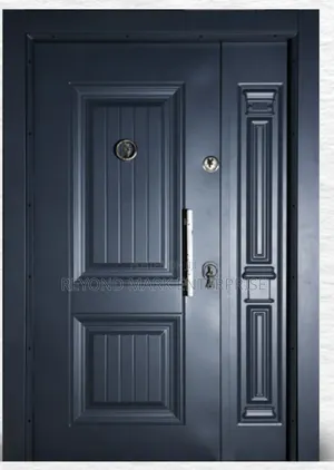 Full Metal Security Door, Turkish, Affordable, Luksury, Single, Black