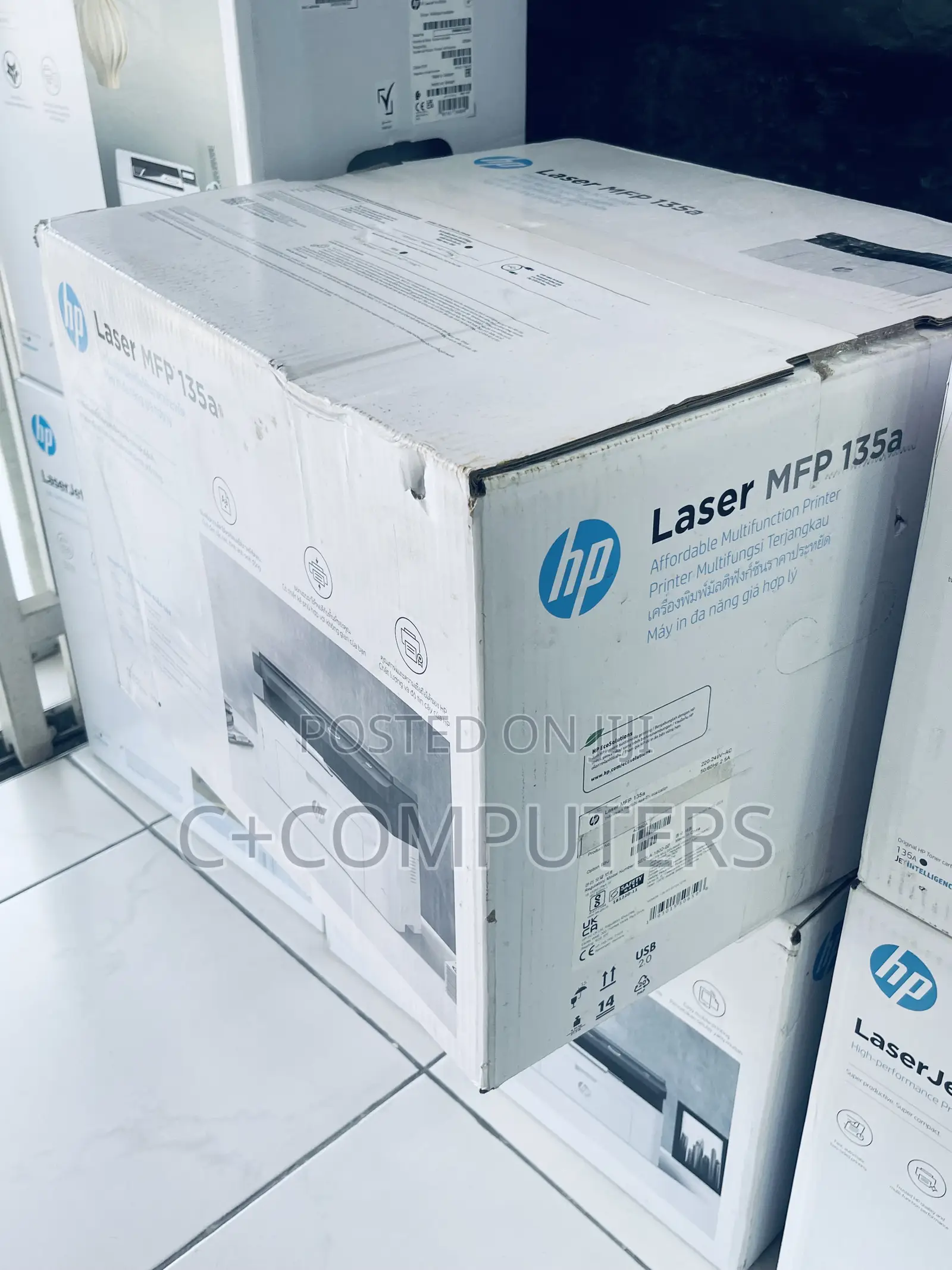 Hp Laser Mfp 135a Multifunction Printer (Print,Copy,Scan)