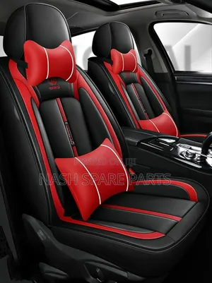 Seat Covers Full Set, Universal Leather Seat Covers for Most Sedans