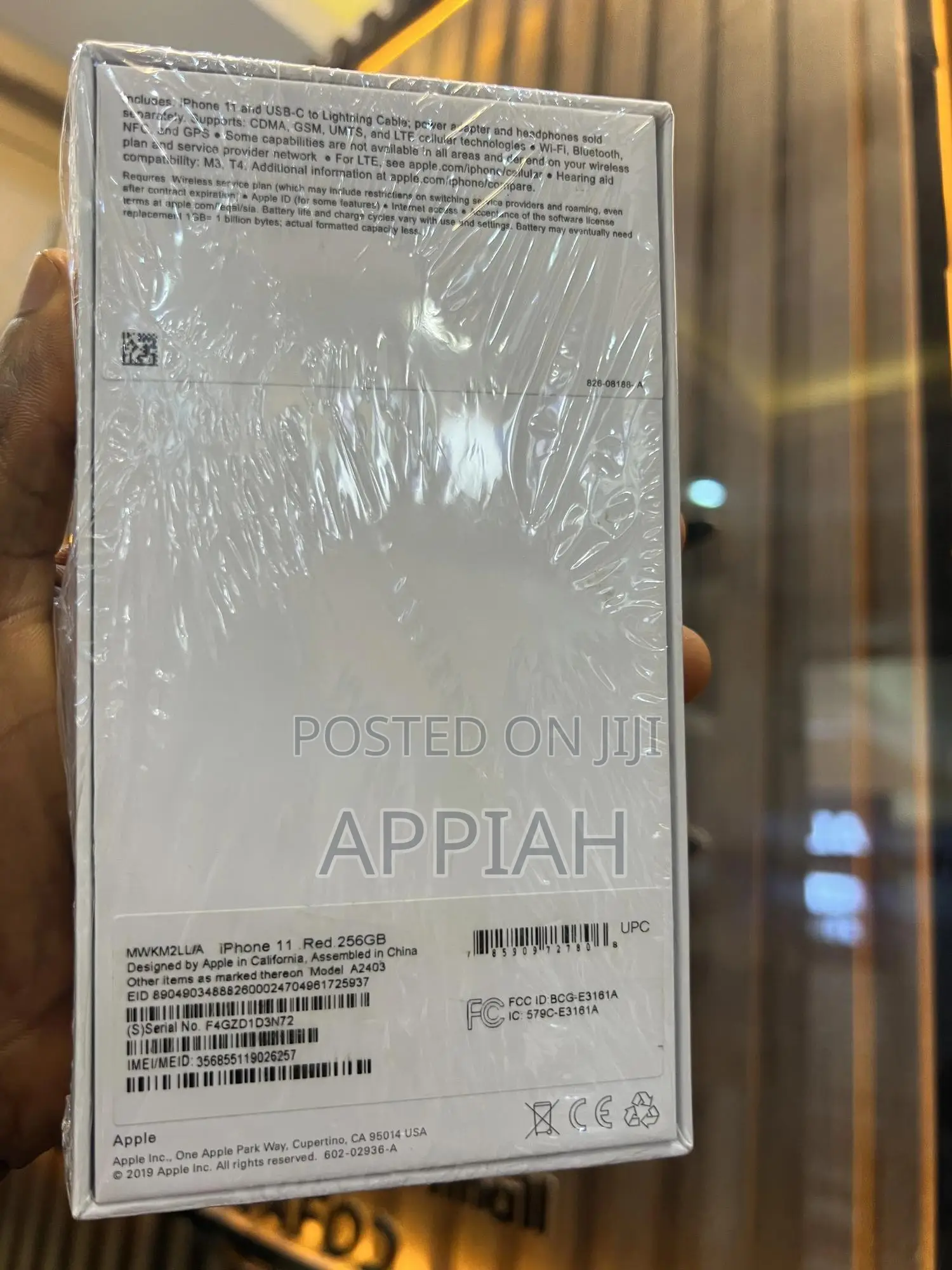 New Apple iPhone 11 256 GB Red