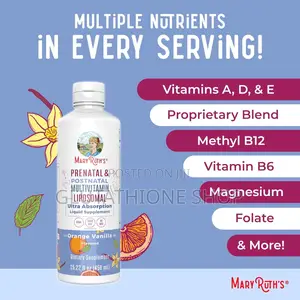 Maryruth Organics Prenatal Postnatal Multivitamin Liposomal