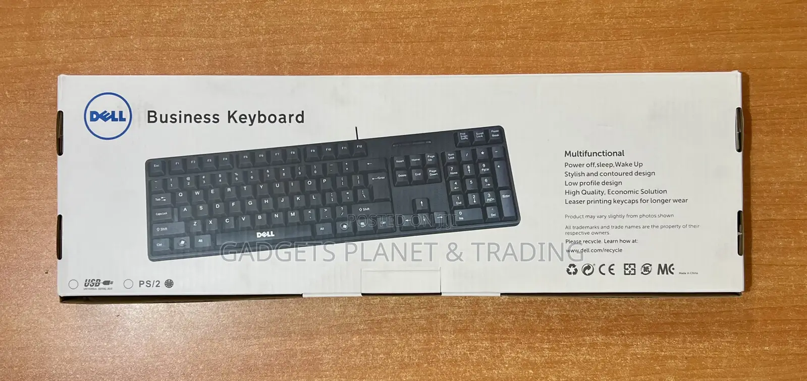 Dell Usb Wired Business Keyboard With Numeric Keys - Kb-218