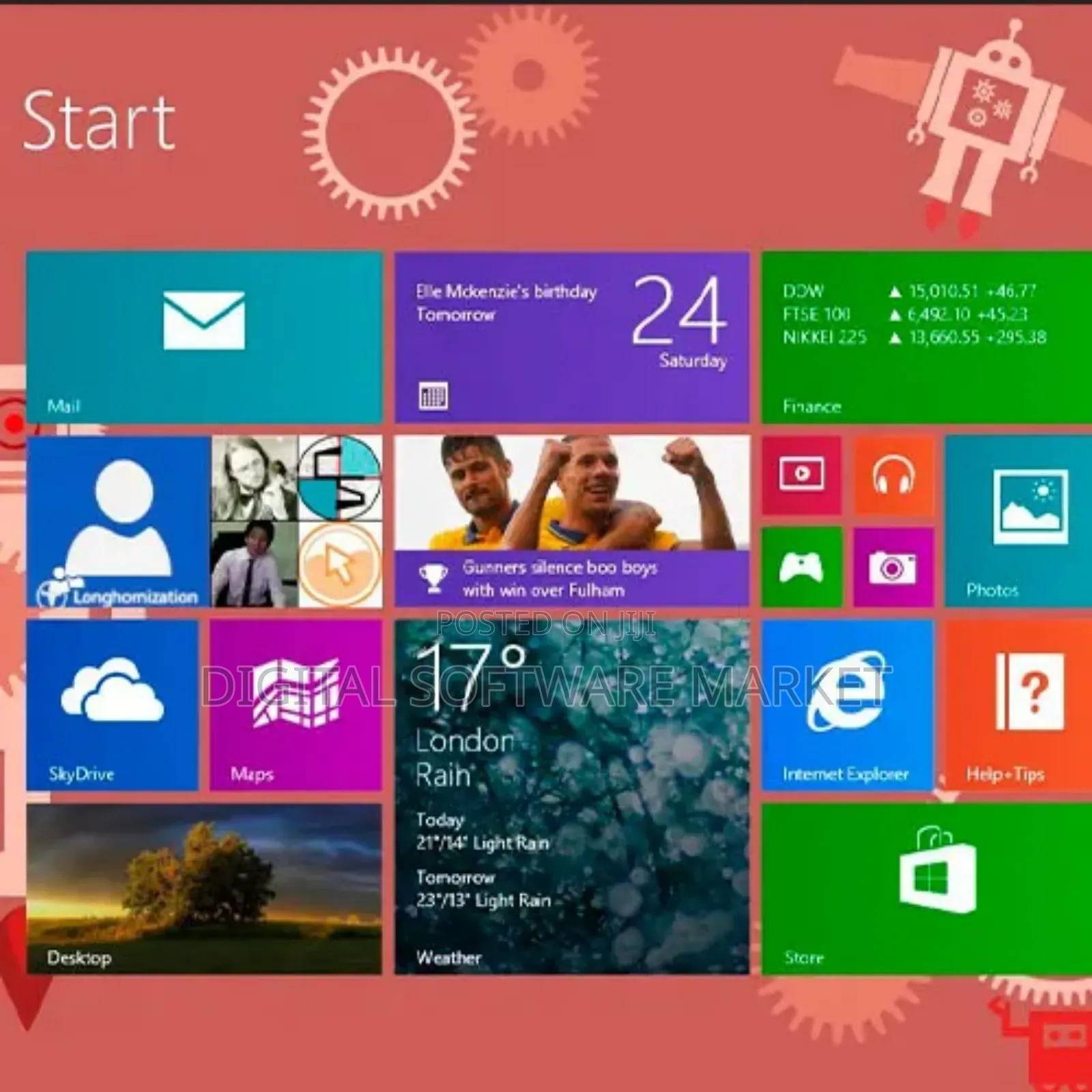 Windows 8.1 Professional Retail Key Global