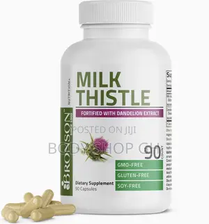 Bronson Milk Thistle Silymarin Marianum Dandelion for Liver Health