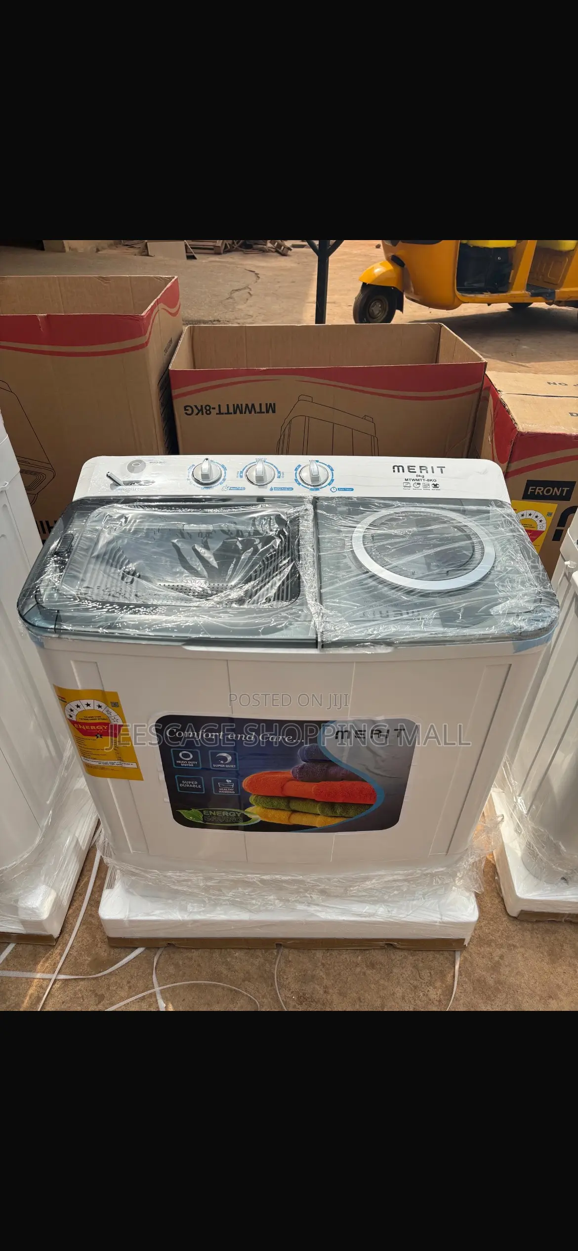Merit 13kg Twin Tub Washing Machine. Capacity: 13kg Washing Capacity