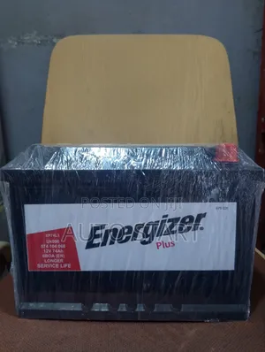 Energizer + 15 Plate /74ah (Free Delivery Within Accra)