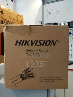 Hikvision Cat6 Network Cable Pure Copper SFTP Outdoor