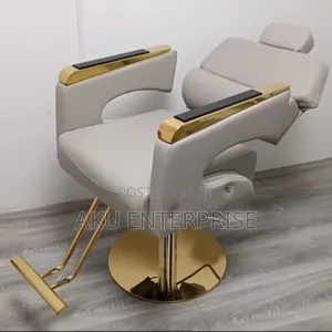 Saloon Chair Recliner Hydraulic Adjustable Luxury