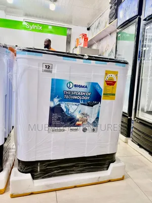 Sigma 10kg Twinload Semi Automatic Washing Machine
