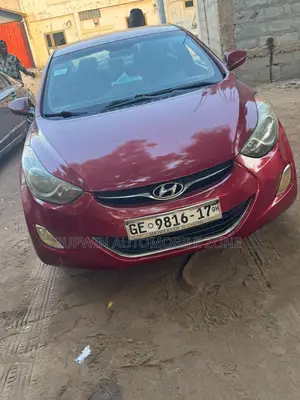 Hyundai Elantra 2010 Red