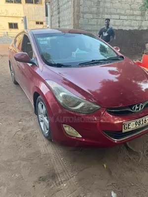 Hyundai Elantra 2010 Red