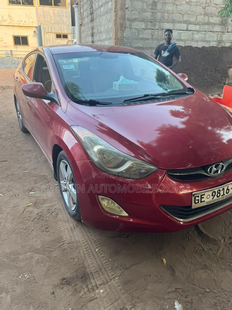 Hyundai Elantra 2010 Red