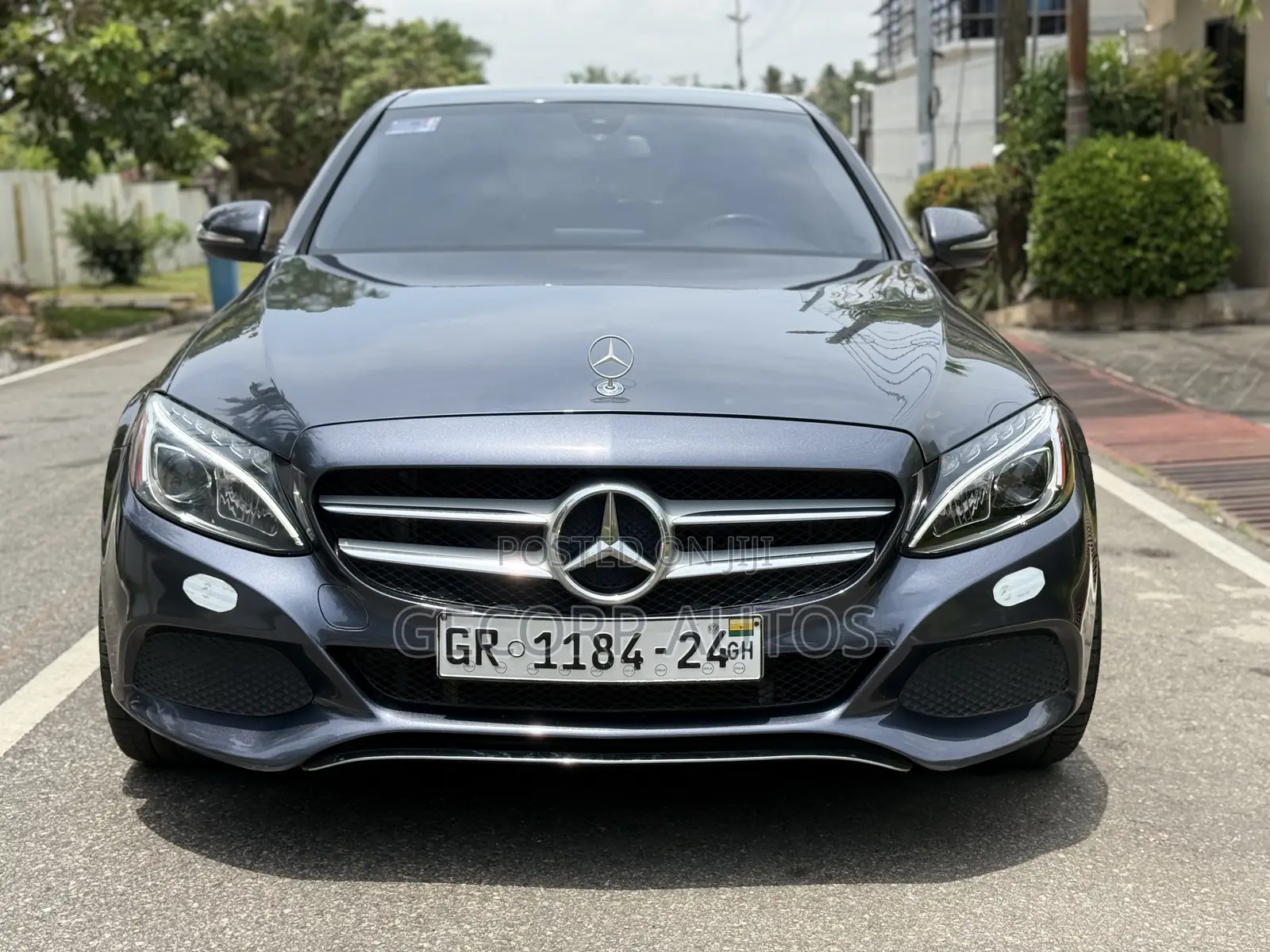 Mercedes-Benz C300 Sport 4dr AWD 4Matic Sedan (2.0L 4cyl 7A) 2015 Gray