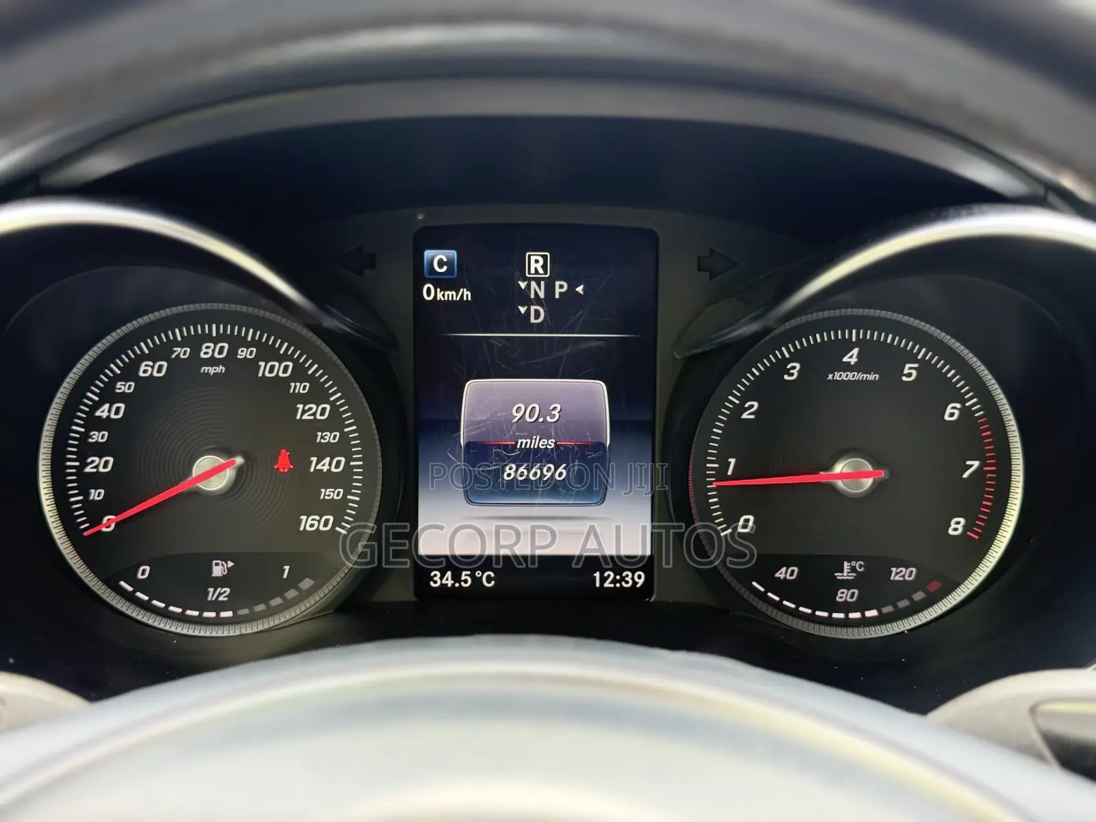 Mercedes-Benz C300 Sport 4dr AWD 4Matic Sedan (2.0L 4cyl 7A) 2015 Gray