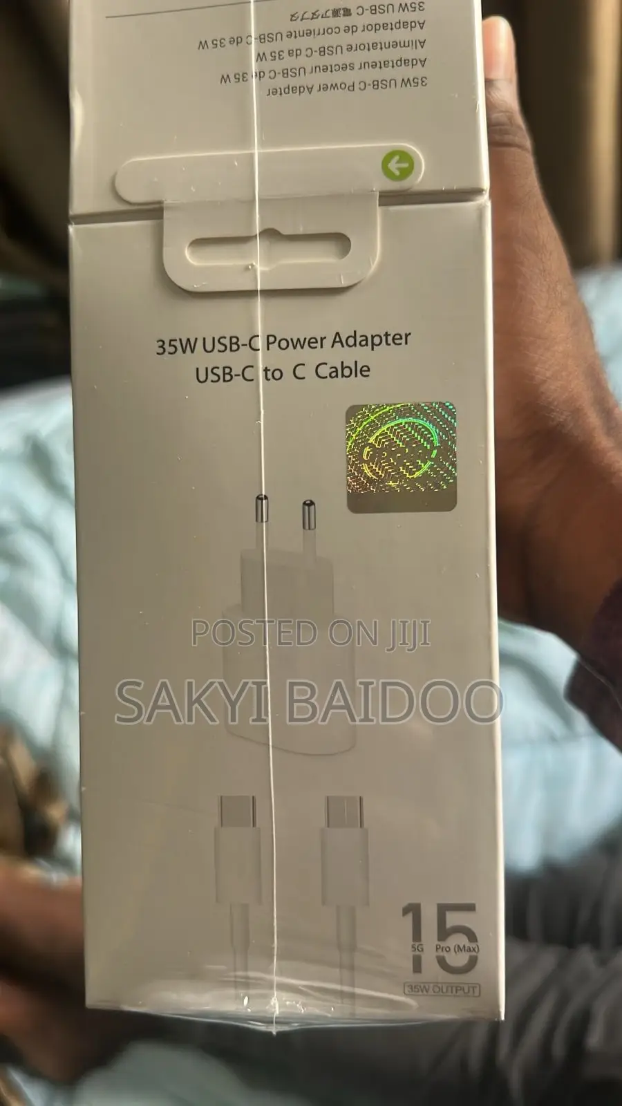 35w iPhone Charger