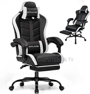 Gtplayer Gaming Chair (Black White)