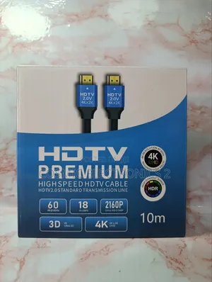 Premium High-Speed HDTV Cable (10m)