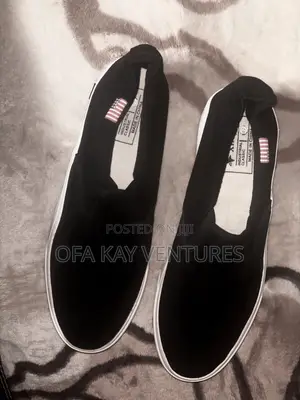Vans With Black and White