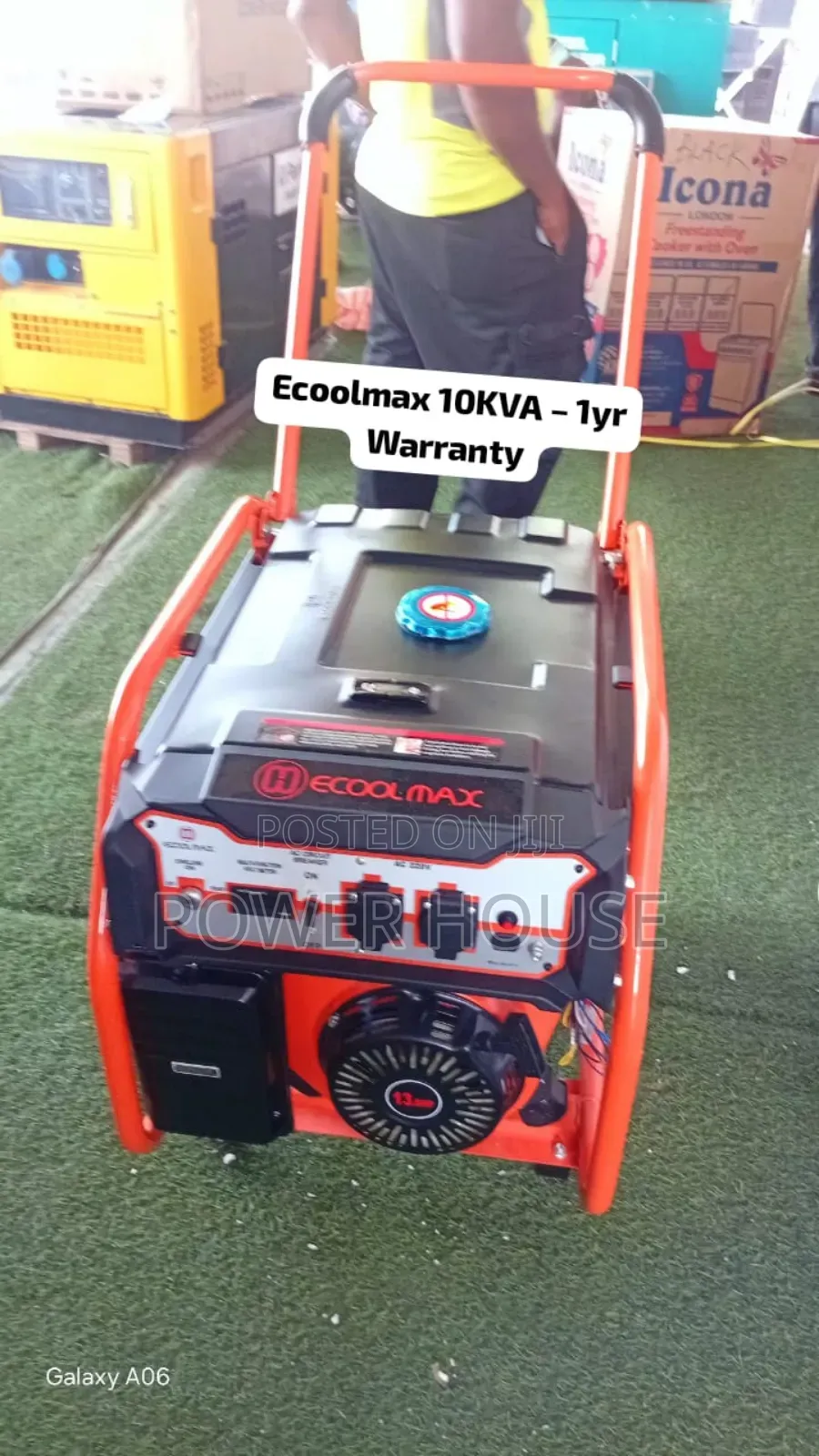 Ecoolmax 10kva Generator – 10kva Smart Power + 1yr Warranty