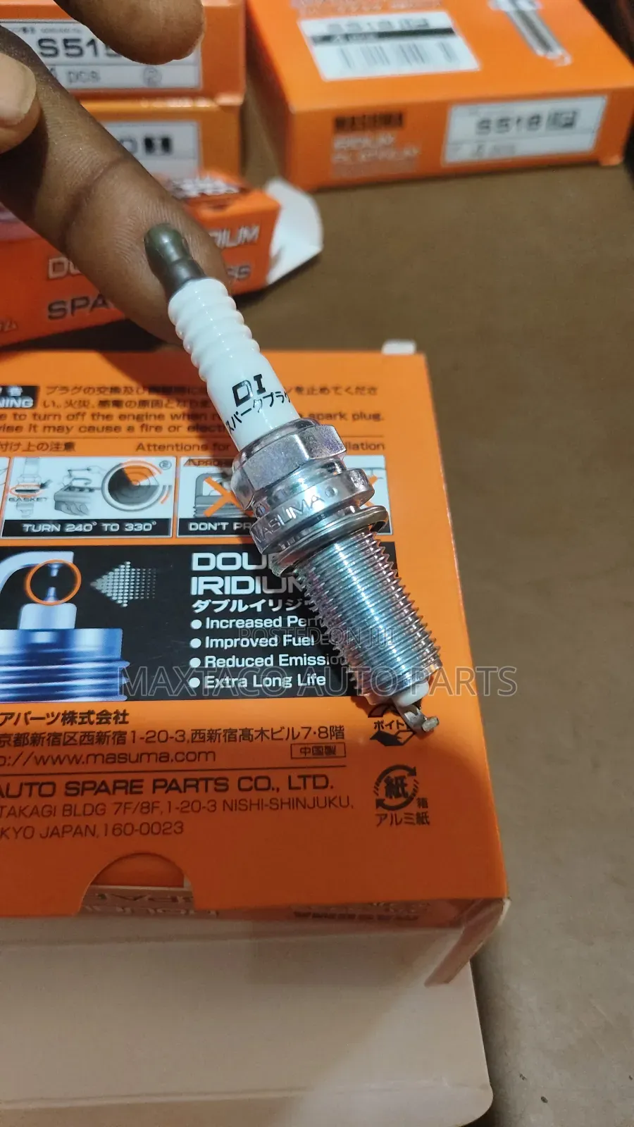 Masuma S601 ( NGK 4904 Ilfr6t11) Spark Plugs for Toyota Tacoma 05-2015