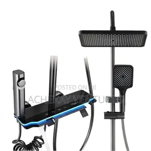 Led Piano Shower Complete Set (Rain + Hand Shower)