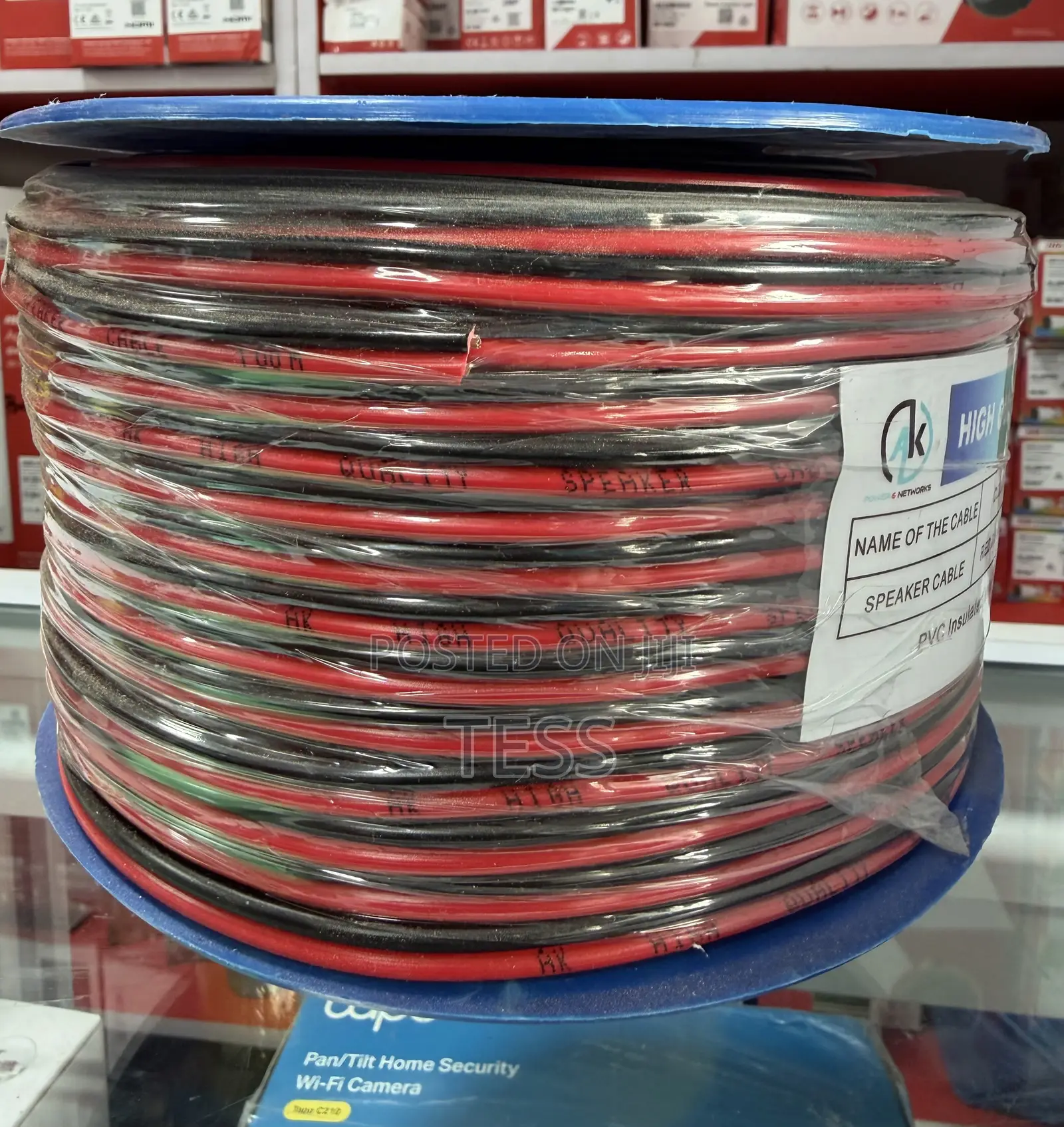 Ak Speaker Cable 2 Core 2*1.5mm High Quality Cable 100m
