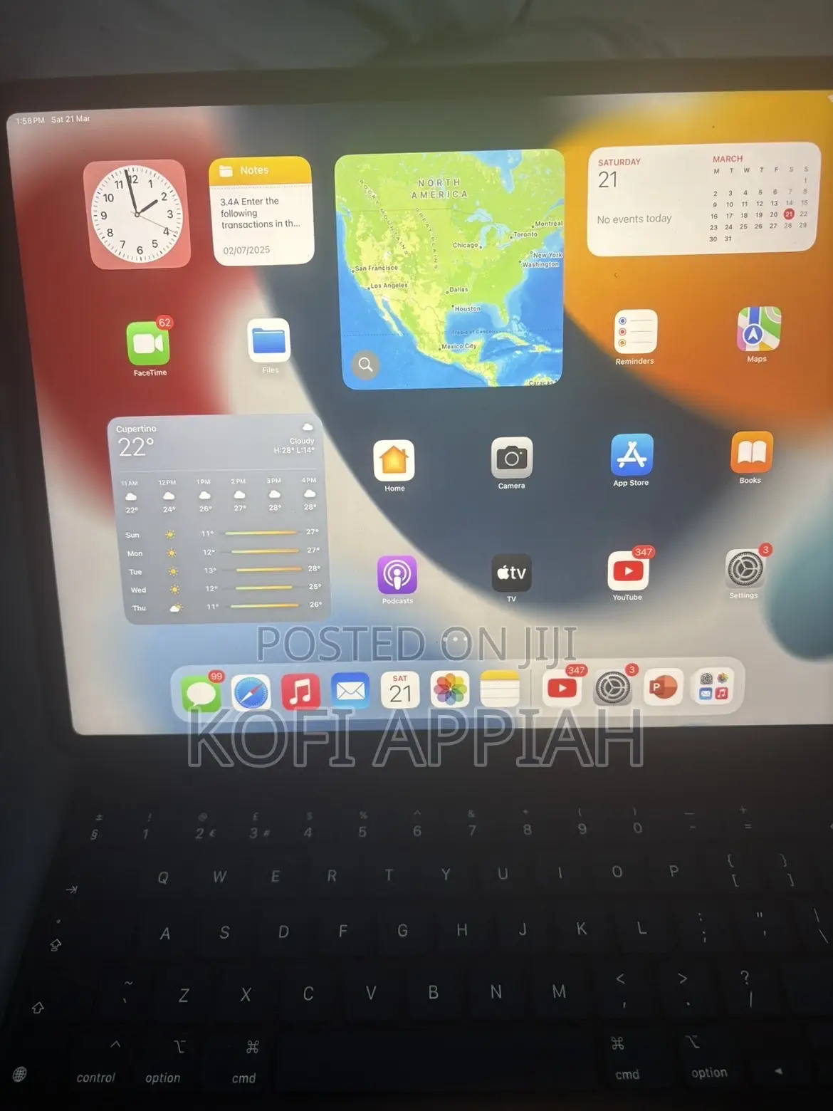 New Apple iPad Pro 12.9 (2021) 512 GB Gray